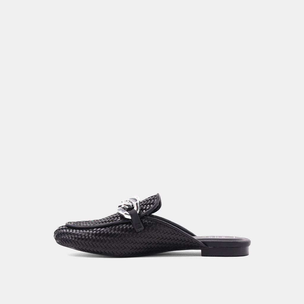 ALEXIS - BLACK WOVEN | SHUSHOP