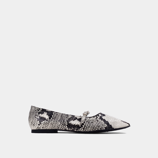 ADELE - BLACK AND WHITE SNAKE | SHUSHOP