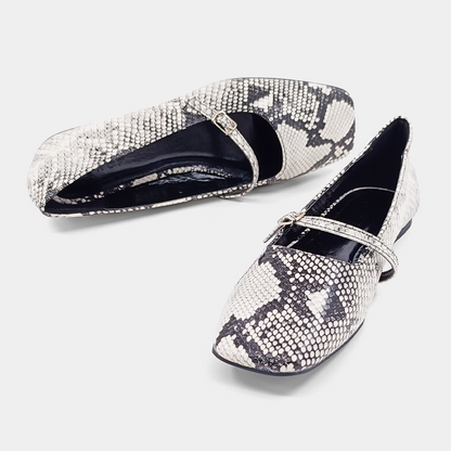 ADELE - BLACK AND WHITE SNAKE | SHUSHOP