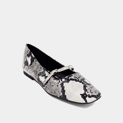 ADELE - BLACK AND WHITE SNAKE | SHUSHOP