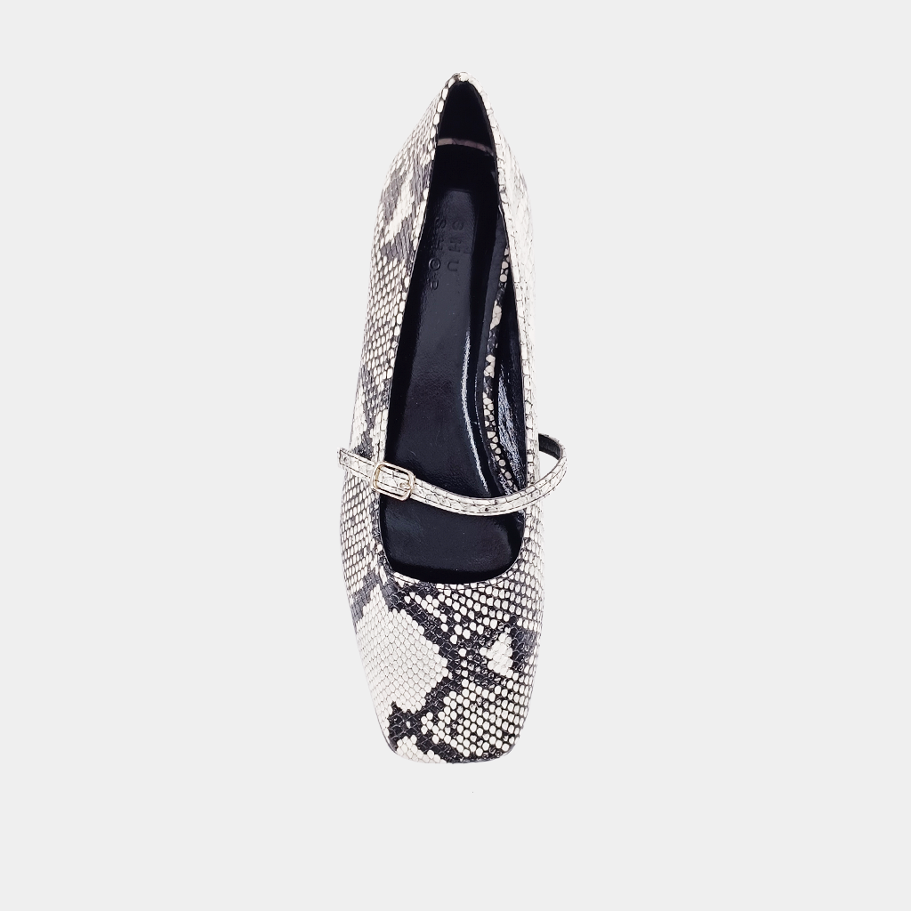 ADELE - BLACK AND WHITE SNAKE | SHUSHOP