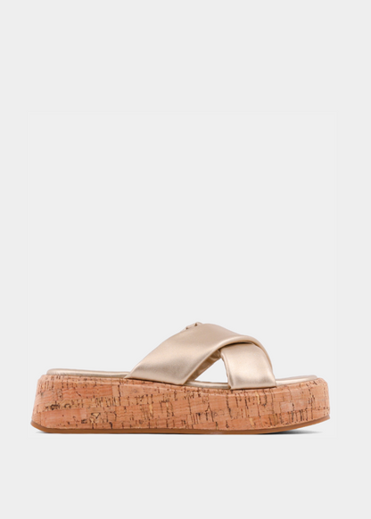 LYDIA SANDALS - GOLD | SHUSHOP