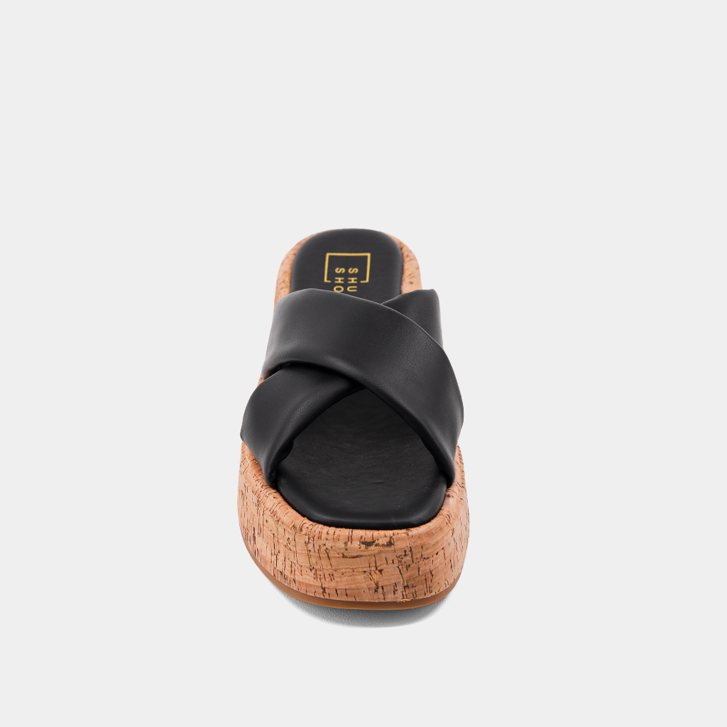 LYDIA SANDALS - BLACK | SHUSHOP