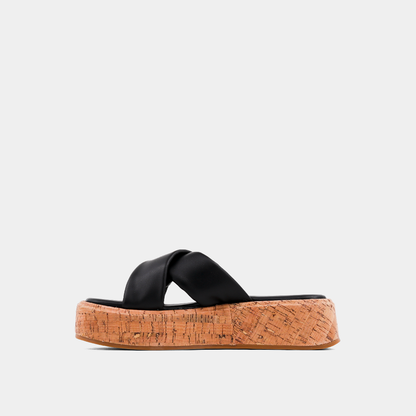 LYDIA SANDALS - BLACK | SHUSHOP