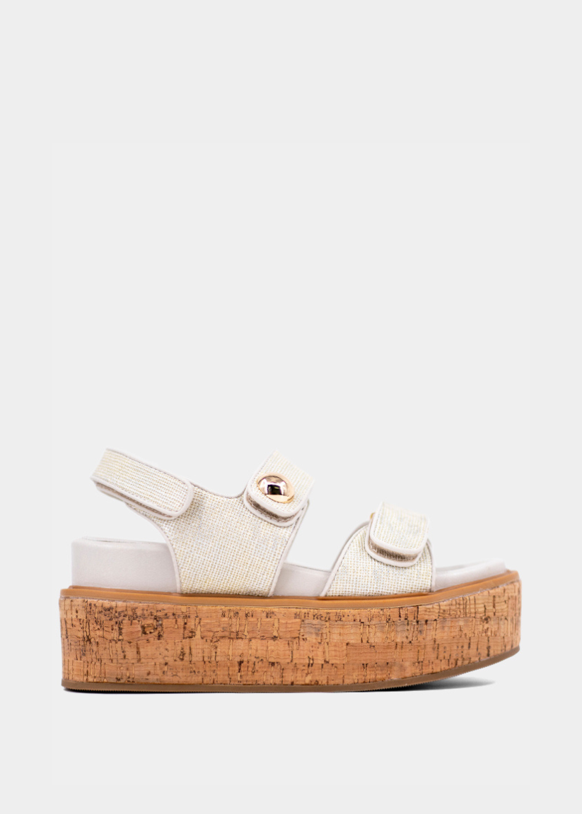 LUCILLE - SILVER WOVEN | SHUSHOP