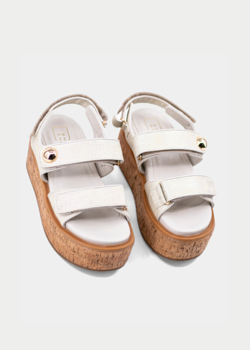 LUCILLE - SILVER WOVEN | SHUSHOP