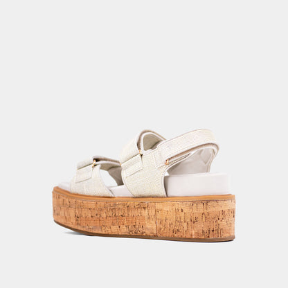LUCILLE - SILVER WOVEN | SHUSHOP