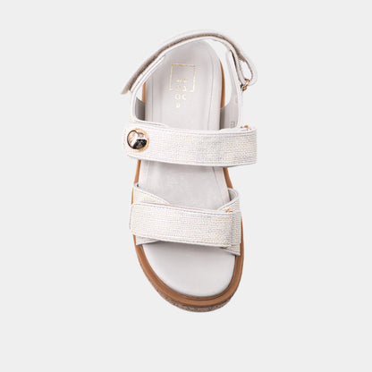 LUCILLE - SILVER WOVEN | SHUSHOP