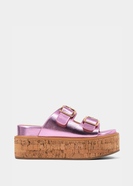 LUCINDA - METALLIC PINK | SHUSHOP