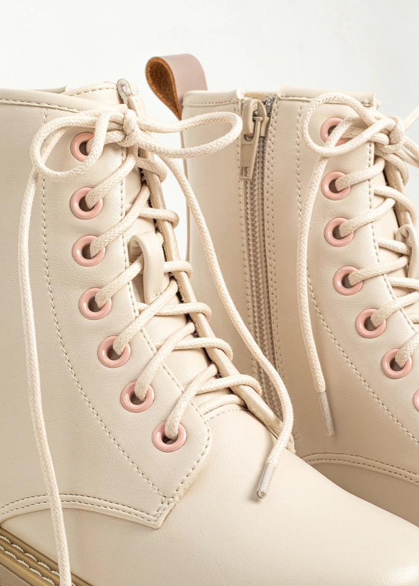 Zora Mini Bone Boot Kids - BONE | SHUSHOP