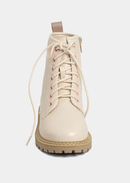 Zora Mini Bone Boot Kids - BONE | SHUSHOP