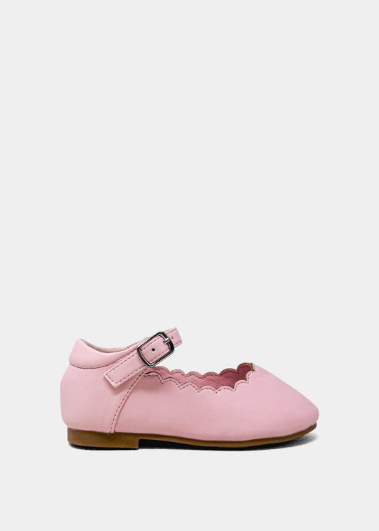 AGATHA MINI Mary Jane Flats for Toddlers - PINK | SHUSHOP