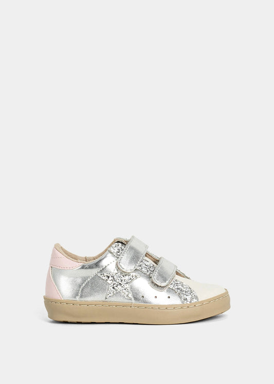 SUNNY MINI Silver Sparkle – Toddler Sneakers - SILVER SPARKLE | SHUSHOP