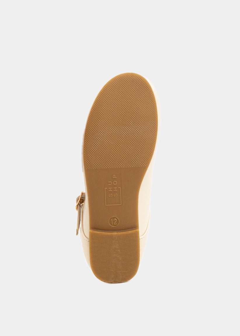 AGATHA MINI Bone Mary Jane - BONE | SHUSHOP