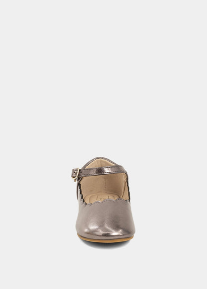 AGATHA MINI Pewter Mary Jane - PEWTER | SHUSHOP