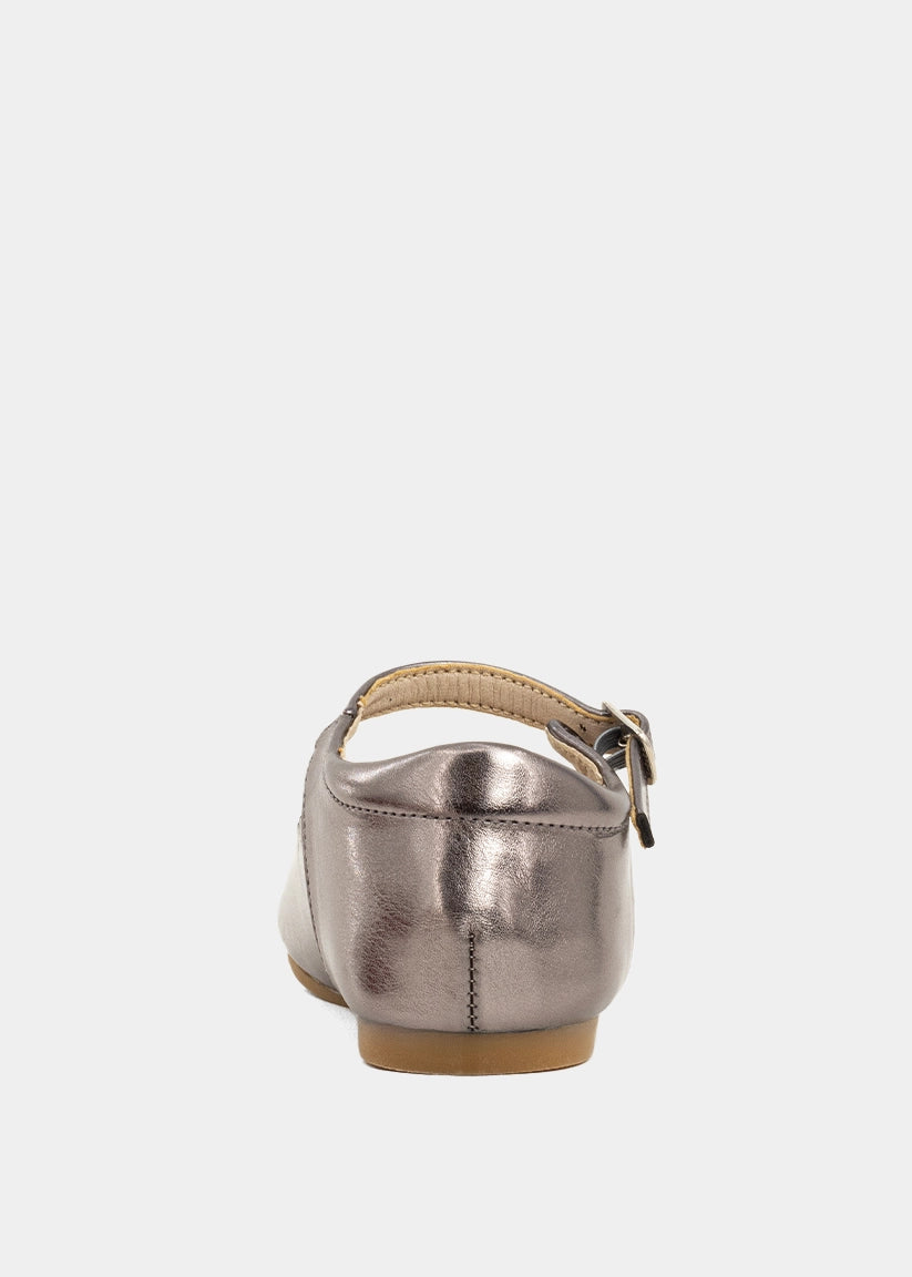 AGATHA MINI Pewter Mary Jane - PEWTER | SHUSHOP