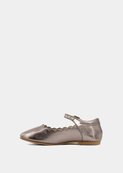 AGATHA MINI Pewter Mary Jane - PEWTER | SHUSHOP