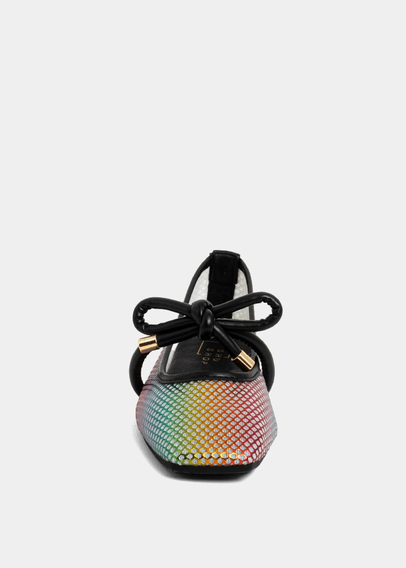 ASHLEY MINI Metallics | Iridescent Ballet Flats for Girls - METALLICS | SHUSHOP