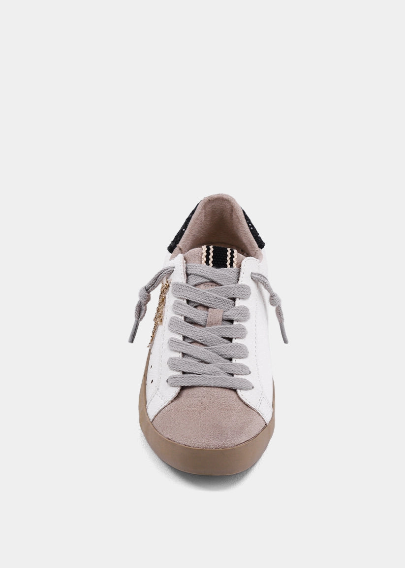 PAMELA MINI White Sneaker for Kids & Toddlers | Glitter & Style - WHITE | SHUSHOP