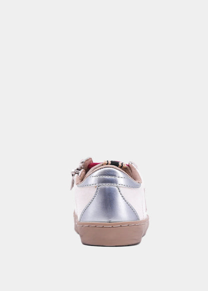 PAULA MINI Metallic Pink Sneaker for Kids & Toddlers | Stylish & Comfy - METALLIC LIGHT PINK | SHUSHOP