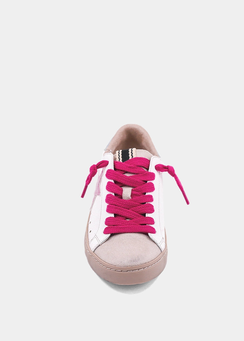 PAULA MINI Metallic Pink Sneaker for Kids & Toddlers | Stylish & Comfy - METALLIC LIGHT PINK | SHUSHOP