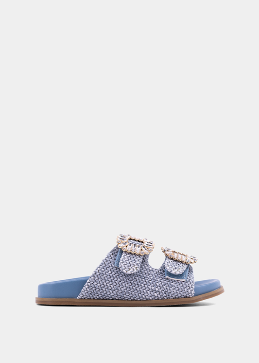 BRIDGET MINI - BLUE WOVEN | SHUSHOP