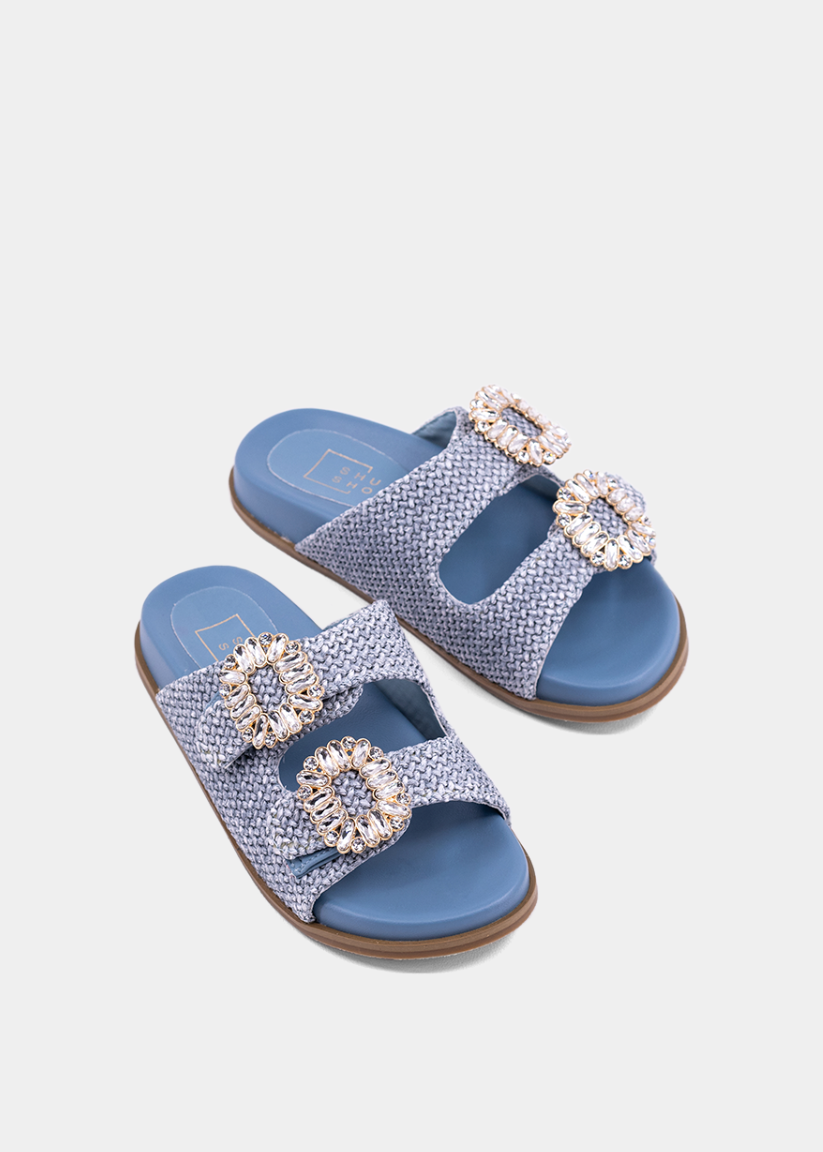 BRIDGET MINI - BLUE WOVEN | SHUSHOP