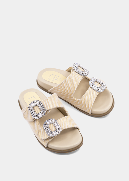 BRIDGET MINI - BONE WOVEN | SHUSHOP