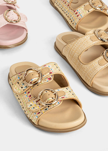 Lori Mini – Multi Woven Kids Sandal - MULTI WOVEN | SHUSHOP