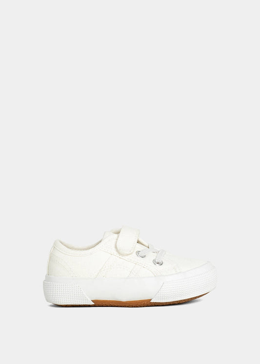 SAMMY MINI Toddler Sneaker - WHITE | SHUSHOP