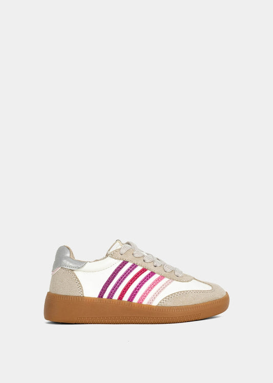 STEVIE MINI Pink Multi Kids Sneaker - PINK MULTI | SHUSHOP