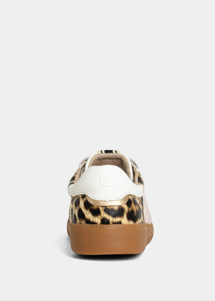 STEVIE MINI Leopard Print Kids Sneaker - LEOPARD PRINT | SHUSHOP
