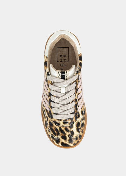 STEVIE MINI Leopard Print Kids Sneaker - LEOPARD PRINT | SHUSHOP
