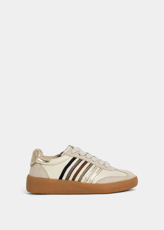 STEVIE MINI Metallic Kids Sneaker - METALLICS | SHUSHOP