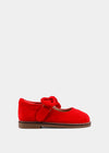 RED SUEDE