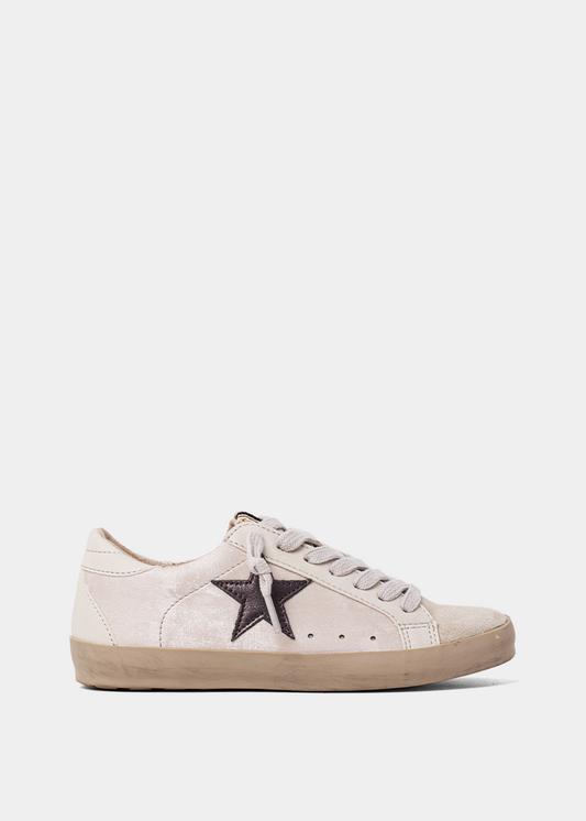 PAULA MINI – Blush Denim Sneaker for Kids - BLUSH DENIM | SHUSHOP