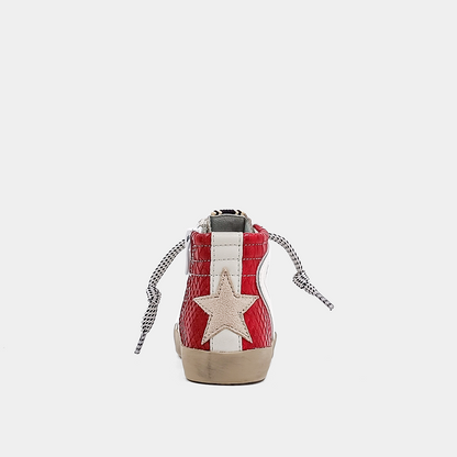 ROONEY TODDLERS - DARK RED SNAKE | SHUSHOP