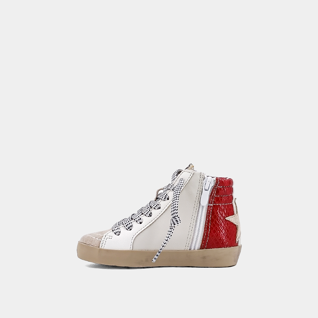 ROONEY TODDLERS - DARK RED SNAKE | SHUSHOP