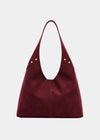 BURGUNDY SUEDE