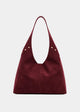 BURGUNDY SUEDE