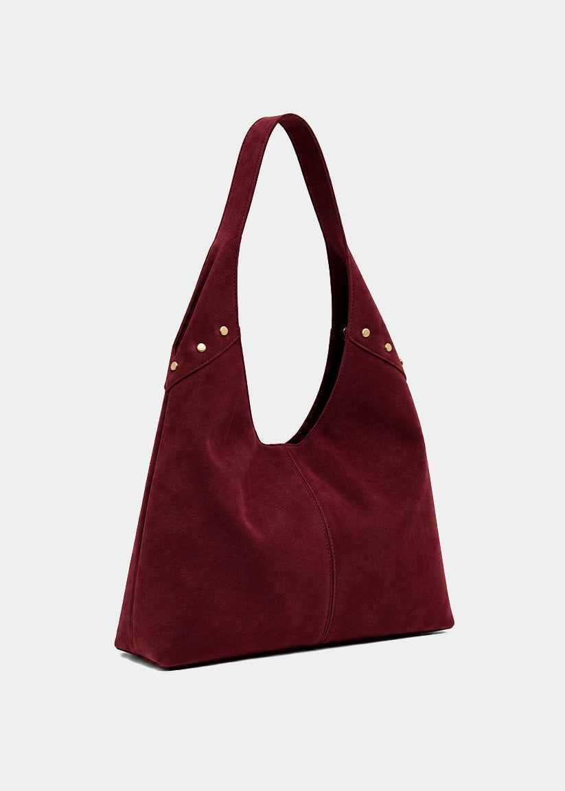 RITZ - BURGUNDY SUEDE | SHUSHOP