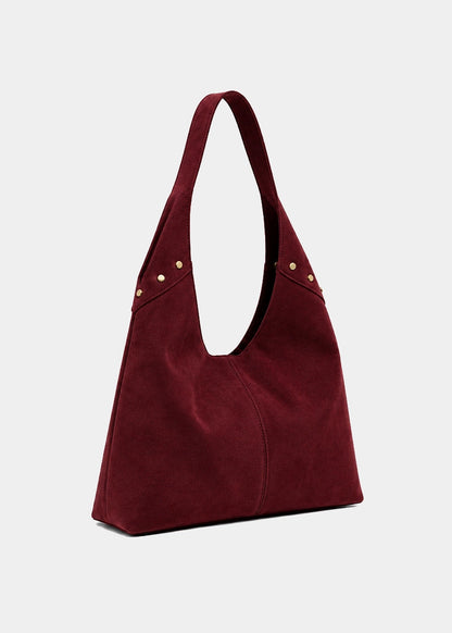 RITZ - BURGUNDY SUEDE | SHUSHOP